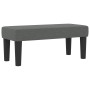 Cama con Box Spring y Colchón Banco Gris Oscuro 90x200 cm Tela | Foro24.es | Tu tienda online para hogar, jardín y más Foro24.es