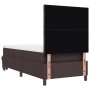 Cama con somier con colchón y banco marrón oscuro 90x200 cm Tela von , Betten und Lattenroste - Ref: Foro24-3344117, Preis: 4...