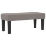 Cama con Box Spring con Colchón & Banco Taupe 100x200 cm Tela | Foro24.es | Tu tienda online para hogar, jardín y más Foro24.es