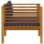 Gartenmöbel 7 Stück Kissen aus massivem Akazienholz von vidaXL, Gartensets - Ref: Foro24-3086922, Preis: 822,57 €, Rabatt: %