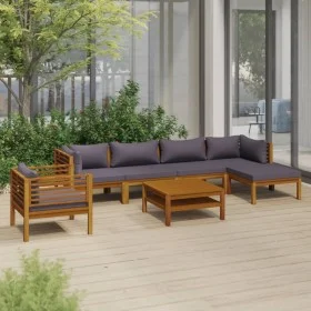 Gartenmöbel 7 Stück Kissen aus massivem Akazienholz von vidaXL, Gartensets - Ref: Foro24-3086898, Preis: 1,00 €, Rabatt: %