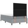 Cama con Somier y Colchón Gris Claro 120x200 cm Tela by , Beds and slatted bases - Ref: Foro24-3344135, Price: 445,59 €, Disc...
