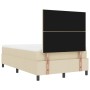 Cama con Somier con Colchón y Banco Crema 120x200 cm Tela by , Beds and slatted bases - Ref: Foro24-3344140, Price: 470,45 €,...