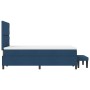Cama con Somier con Colchón y Banco Azul 120x200 cm Tela by , Beds and slatted bases - Ref: Foro24-3344141, Price: 479,78 €, ...