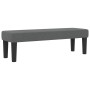 Cama con Box Spring con Colchón y Banco Gris Oscuro 140x190 cm Tela von , Betten und Lattenroste - Ref: Foro24-3344143, Preis...