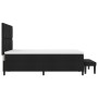 Cama con Base con Colchón y Banco Negro 140x200 cm Tela by , Beds and slatted bases - Ref: Foro24-3344151, Price: 575,15 €, D...