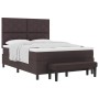 Cama con muelles y colchón marrón oscuro 140x200 cm tela by , Beds and slatted bases - Ref: Foro24-3344152, Price: 551,31 €, ...