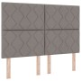 Cama con Box Spring con Colchón y Banco Taupe 140x200 cm Tela | Foro24.es | Tu tienda online para hogar, jardín y más Foro24.es