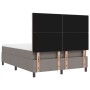 Cama con Box Spring con Colchón y Banco Taupe 140x200 cm Tela | Foro24.es | Tu tienda online para hogar, jardín y más Foro24.es