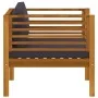 Gartenmöbel 7 Stück Kissen aus massivem Akazienholz von vidaXL, Gartensets - Ref: Foro24-3086906, Preis: 983,81 €, Rabatt: %