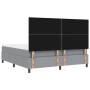 Cama Box Spring Gris Claro con Colchón y Banco 180x200 cm Tela | Foro24.es | Tu tienda online para hogar, jardín y más Foro24.es