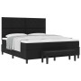 Cama Box Spring con Colchón y Banco Negra 180x200 cm Tela | Foro24.es | Tu tienda online para hogar, jardín y más Foro24.es