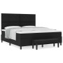 Cama Box Spring con Colchón y Banco Negra 180x200 cm Tela | Foro24.es | Tu tienda online para hogar, jardín y más Foro24.es