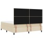 Cama con Box Spring con Colchón y Banco Crema 180x200 cm Tela | Foro24.es | Tu tienda online para hogar, jardín y más Foro24.es