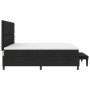 Cama con Somier y Colchón & Banco Negro 200x200 cm Tela von , Betten und Lattenroste - Ref: Foro24-3344172, Preis: 782,97 €, ...