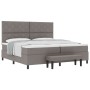 Cama Box Spring con Colchón y Banco Taupe 200x200 cm Tela by , Beds and slatted bases - Ref: Foro24-3344174, Price: 809,93 €,...