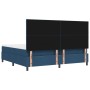 Cama con Somier, Colchón y Banco Azul 200x200 cm Tela by , Beds and slatted bases - Ref: Foro24-3344176, Price: 795,35 €, Dis...