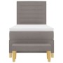 Cama Box Spring con Colchón y Banco Taupe 90x190 cm Tela by , Beds and slatted bases - Ref: Foro24-3344188, Price: 380,75 €, ...