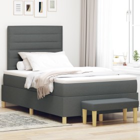 Cama con Base de Resortes con Colchón y Banco