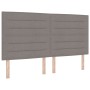 Cama Box Spring con colchón y banco Taupe 180x200 cm Tela by , Beds and slatted bases - Ref: Foro24-3344244, Price: 708,15 €,...