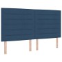 Cama con Box Spring con Colchón y Banco Azul 180 x 200 cm Tela | Foro24.es | Tu tienda online para hogar, jardín y más Foro24.es
