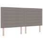 Cama Box Spring  con Colchón y Banco Taupe 200x200 cm Tela | Foro24.es | Tu tienda online para hogar, jardín y más Foro24.es