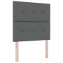 Cama Box Spring con Colchón y Banco Gris Oscuro 80x200 cm Tela by , Beds and slatted bases - Ref: Foro24-3344255, Price: 345,...