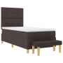 Cama con Somier con Colchón y Banco Marrón Oscuro 80x200 cm Tela | Foro24.es | Tu tienda online para hogar, jardín y más Foro24.es