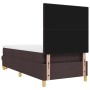 Cama con Somier con Colchón y Banco Marrón Oscuro 80x200 cm Tela | Foro24.es | Tu tienda online para hogar, jardín y más Foro24.es