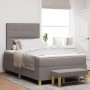 Cama de base de caja con colchón y banco taupe 120x190 cm tela | Foro24.es | Tu tienda online para hogar, jardín y más Foro24.es