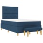 Cama con Base con Colchón y Banco Azul 120x190 cm Tela by , Beds and slatted bases - Ref: Foro24-3344288, Price: 419,20 €, Di...