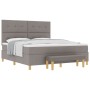 Cama con Somier con Colchón y Banco Taupe 180x200 cm Tela by , Beds and slatted bases - Ref: Foro24-3344321, Price: 702,50 €,...