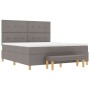 Cama con Somier con Colchón y Banco Taupe 180x200 cm Tela by , Beds and slatted bases - Ref: Foro24-3344321, Price: 702,50 €,...
