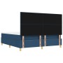 Cama Box Spring con Colchón y Banco Azul 180x200 cm Tela | Foro24.es | Tu tienda online para hogar, jardín y más Foro24.es