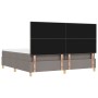 Cama Box Spring con colchón y banco Taupe 200x200 cm Tela de , Camas y somieres - Ref: Foro24-3344328, Precio: 834,68 €, Desc...