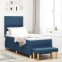 Cama con Box Spring con Colchón y Banco Azul 80x200 cm Tela by , Beds and slatted bases - Ref: Foro24-3344337, Price: 355,73 ...