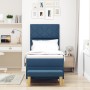 Cama con Box Spring con Colchón y Banco Azul 80x200 cm Tela by , Beds and slatted bases - Ref: Foro24-3344337, Price: 355,73 ...