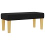 Cama con Somier y Banco Negro 90x200 cm Tela by , Beds and slatted bases - Ref: Foro24-3344347, Price: 346,46 €, Discount: %