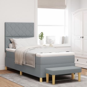 Comprar Cama con Box Spring con Colchón y Banco