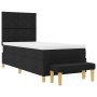 Cama Box Spring con Colchón y Banco Negro 100x200 cm Tela by , Beds and slatted bases - Ref: Foro24-3344354, Price: 371,06 €,...