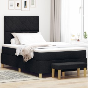 Comprar Cama Box Spring con Colchón y Banco Negro