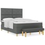 Cama con Somier y Colchón Gris Oscuro 140x200 cm Tela | Foro24.es | Tu tienda online para hogar, jardín y más Foro24.es