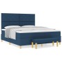Cama Box Spring con Colchón y Banco Azul 180x200 cm Tela | Foro24.es | Tu tienda online para hogar, jardín y más Foro24.es