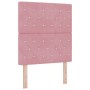 Cama de Base con Colchón y Banco Rosa 80x200 cm Terciopelo von , Betten und Lattenroste - Ref: Foro24-3344413, Preis: 357,29 ...
