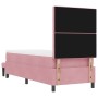 Cama de Base con Colchón y Banco Rosa 80x200 cm Terciopelo von , Betten und Lattenroste - Ref: Foro24-3344413, Preis: 357,29 ...