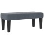 Cama Box Spring con Colchón y Banco Gris Oscuro 100x200 cm Terciopelo | Foro24.es | Tu tienda online para hogar, jardín y más Foro24.es
