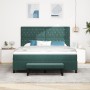 Cama Box Spring con Colchón y Banco Verde Oscuro 180x200 cm Terciopelo by , Beds and slatted bases - Ref: Foro24-3344465, Pri...