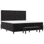 Cama negra con somier y banco 200x200 cm terciopelo by , Beds and slatted bases - Ref: Foro24-3344470, Price: 731,90 €, Disco...