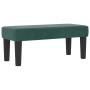 Cama con Somier, Colchón y Banco Verde Oscuro 90x190 cm Terciopelo | Foro24.es | Tu tienda online para hogar, jardín y más Foro24.es