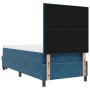 Cama Box Spring con Colchón y Banco Azul Oscuro 90x190 cm de Terciopelo | Foro24.es | Tu tienda online para hogar, jardín y más Foro24.es